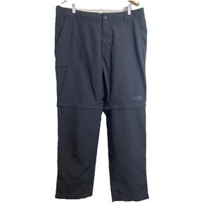 The North Face Pants Mens‎ 36 Gray Convertible Hiking Outdoors Nylon Ripstop
